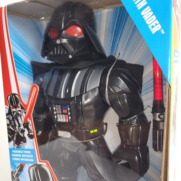 Star Wars Disney Darth Vader Galactic Heroes Mega Mighties 10" Action Figure New - Picture 3 of 15